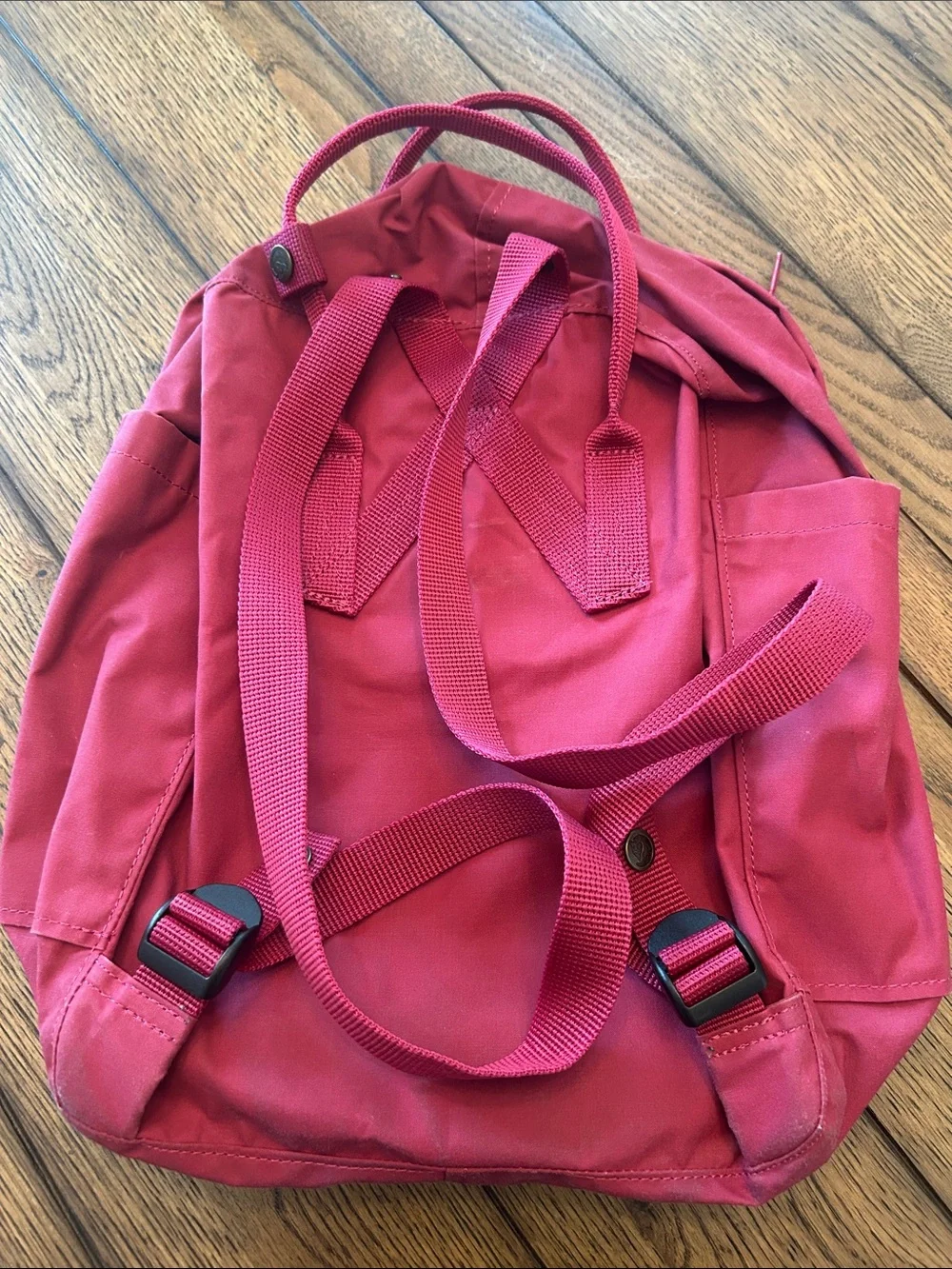 Fjallraven Kanken Backpack in Deep Raspberry